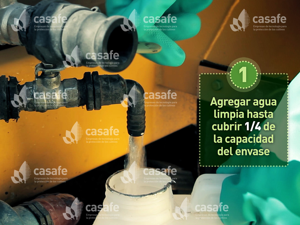 triple-lavado de envases de agroquimicos-paso1