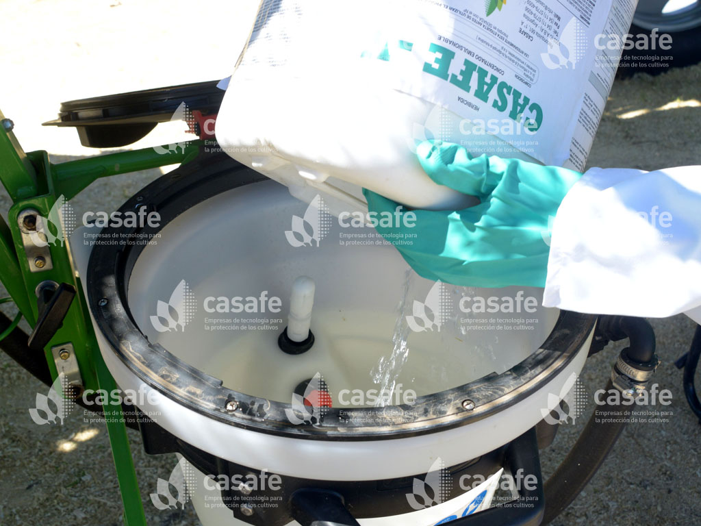 triple lavado de envases vacios de agroquimicos casafe
