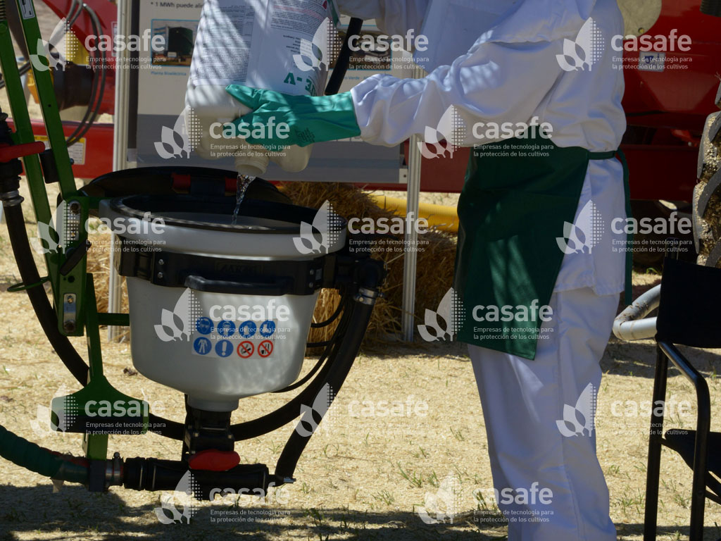 triple lavado de envases vacios de agroquimicos casafe