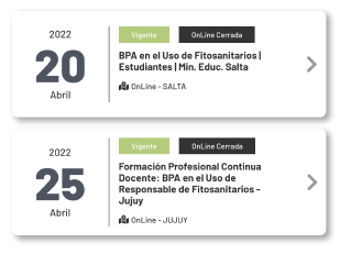 fechas