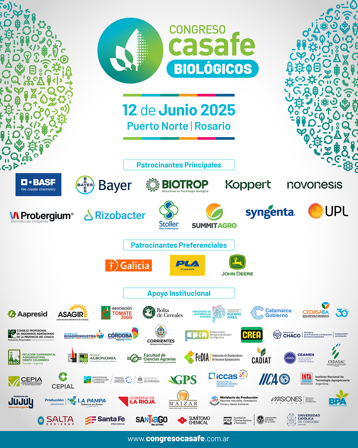 Congreso-Casafe-Logos-Patrocinantes-V7_FB-IG congreso casafe edición biológicos 2025 rosario Santa Fe